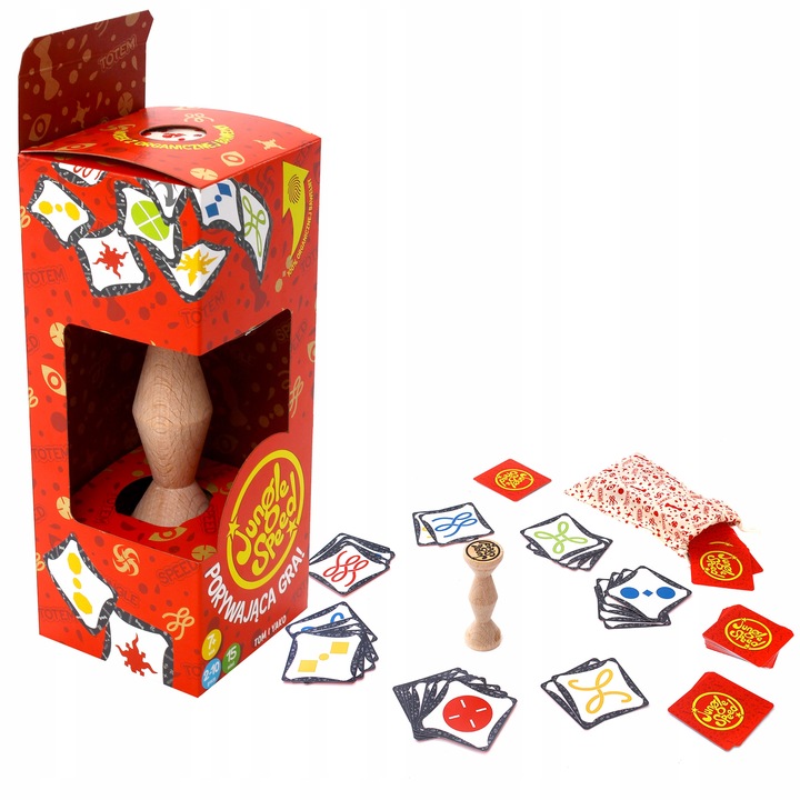 JUNGLE SPEED ECO EKOLOGICZNA ZRĘCZNOŚCIOWA NOWA EDYCJA GRA TOWARZYSKA REBEL