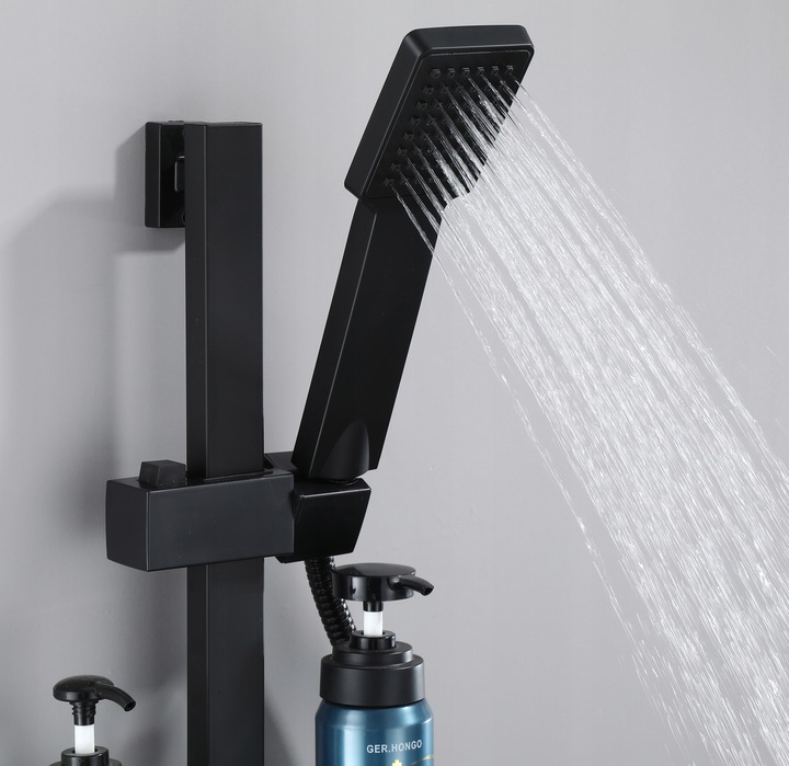 Bateria prysznicowa zxc czarny