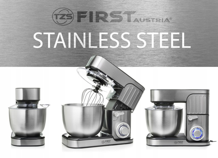 robot kuchenny mikser planetarny 1300W misa 5l First Austria