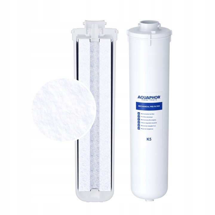 Zestaw wkładów wymiennych K5,K2,K7 do filtra wody Aquaphor kryształ A