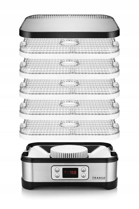 Suszarka spożywcza do GRZYBÓW WARZYW OWOCÓW MIĘSA INOX TERMOOBIEG 400W