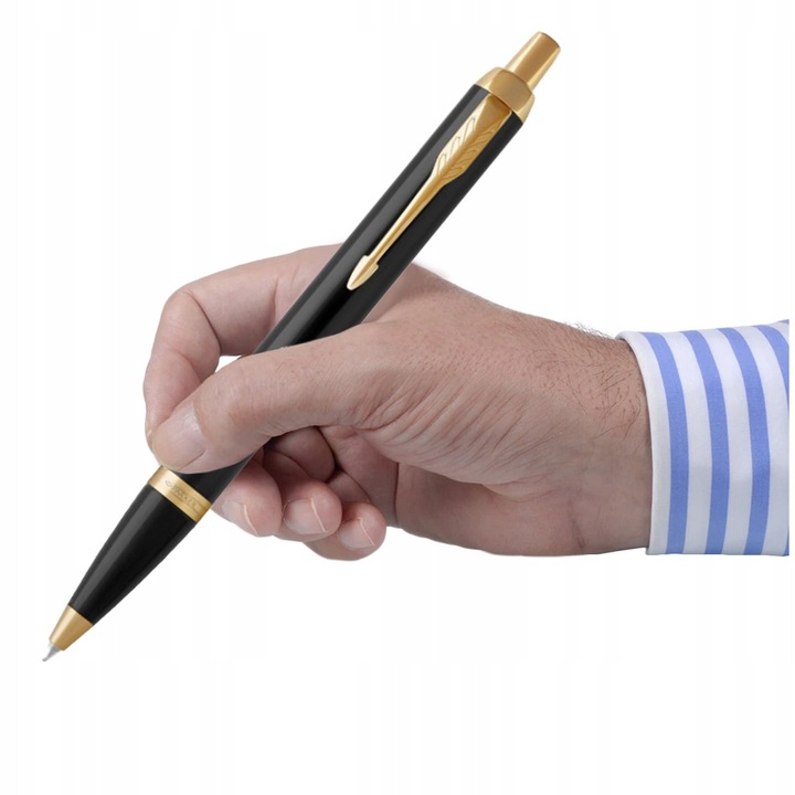 CZARNY DŁUGOPIS PARKER IM BLACK CT WKŁAD NIEBIESKI