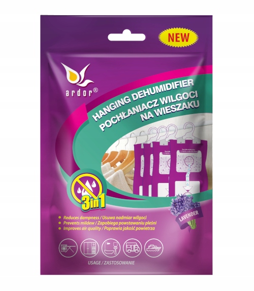 Pochłaniacz Wilgoci na Wieszaku Ardor MIX 2x3(L.Ś)