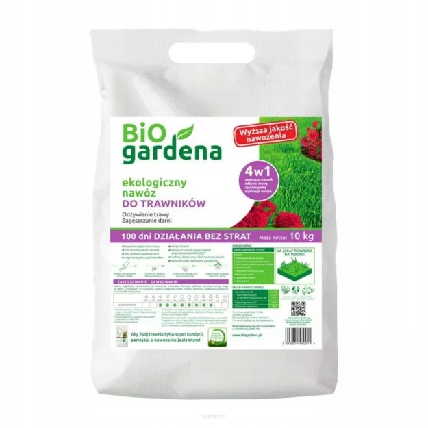 BioGardena nawóz do trawników 10kg