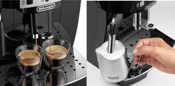 Automatyczny ekspres ciśnieniowy De'Longhi ECAM 21.117.B 1450 W czarny