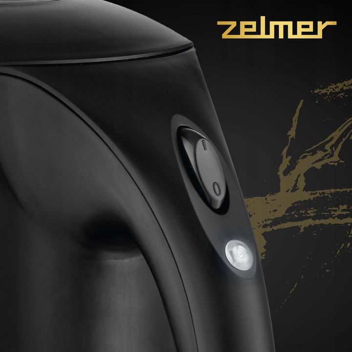 Czajnik elektryczny Zelmer ZCK7630 Gold 2200 W 1,7 l czarny