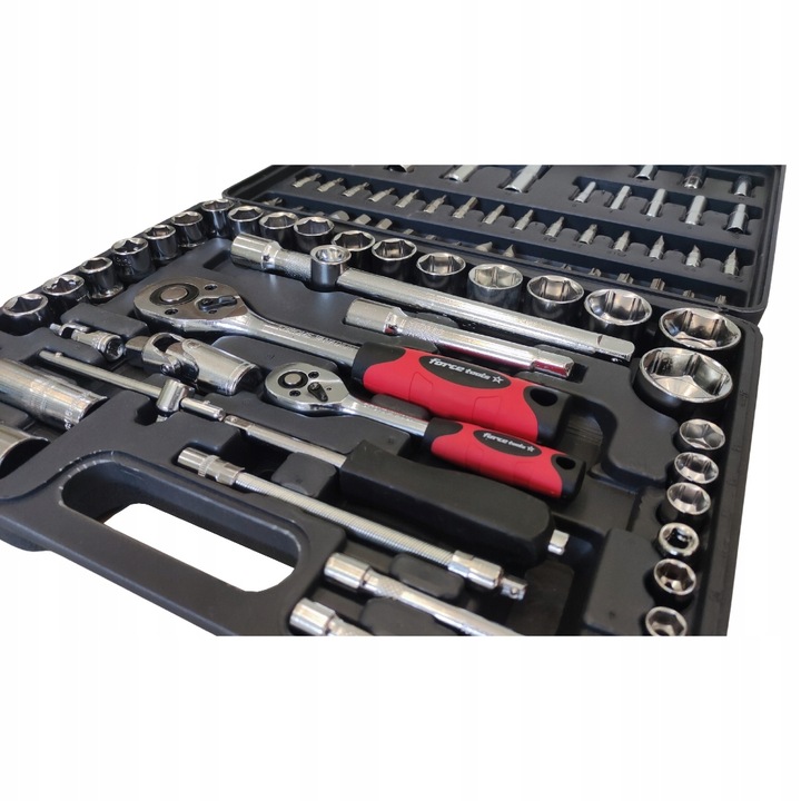 Zestaw kluczy nasadowych w walizce 94 el. Bity