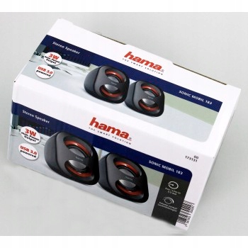 GŁOŚNIKI NOTEBOOKA SONIC MOBIL 183 / HAMA