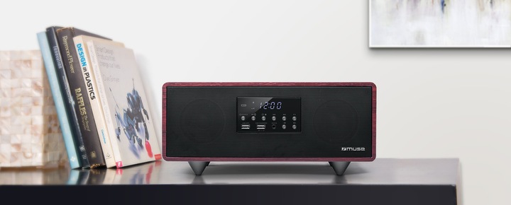 GŁOŚNIK BLUETOOTH 40W BAS USB RADIO FM PLL WYŚWIETLACZ LED MUSE M-630 DWT