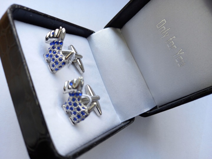 Spinki do mankietów Gitara Klasyczna dla muzyka