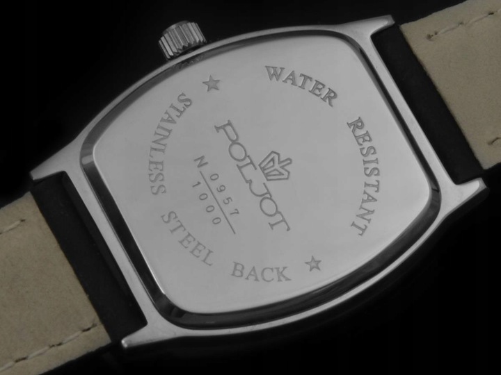 MECHANICZNY ZEGAREK POLJOT 26668 CHAMPAGNE DAY / DATE