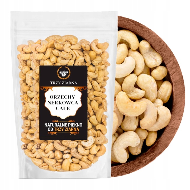 ORZECHY NERKOWCA 1kg Połówki nerkowce naturalne jakość