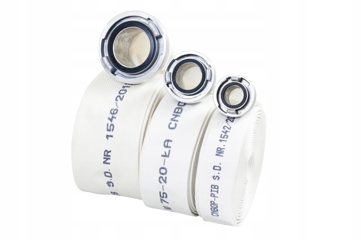 WĄŻ STRAŻACKI HYDRANTOWY BEZALIN W52-20 MB-CNBOP