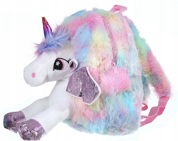 Pluszowy plecak jednorożec przedszkole unicorn