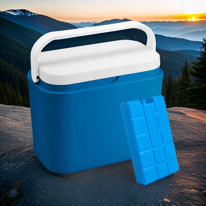 ZESTAW 6 WKŁADÓW 400 ML, 6 x WKŁAD CHŁODZĄCY, DO LODÓWKI TURYSTYCZNEJ