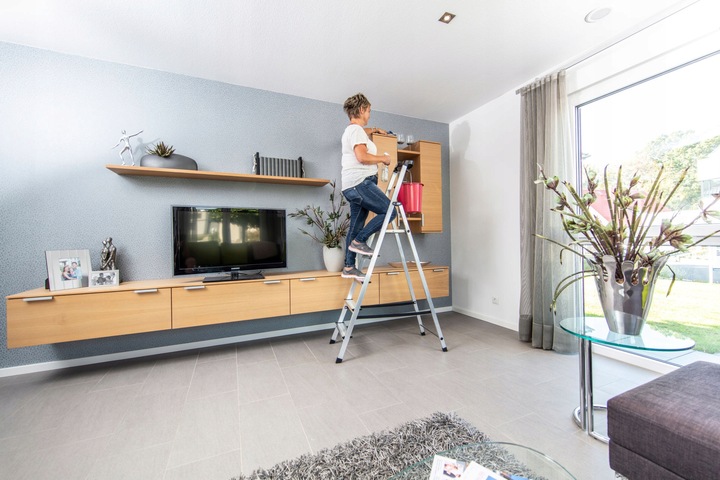 Drabina wolnostojąca KRAUSE Monto Safety 1x4