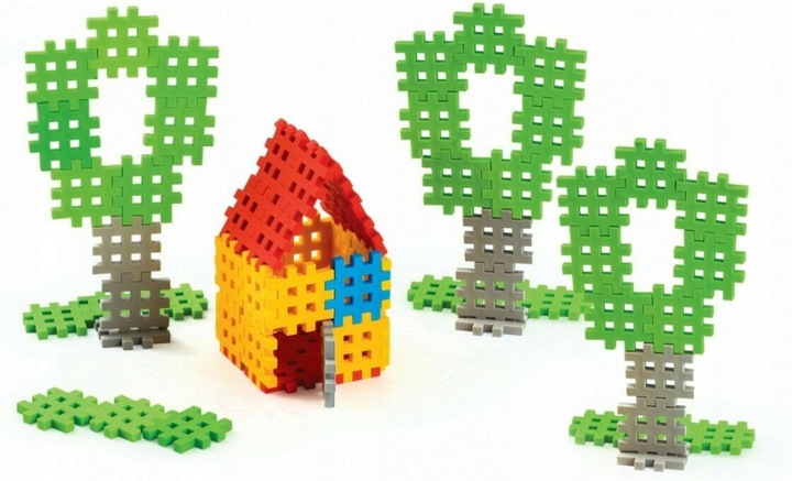 Klocki 70 elementów. Mini Waffle. Mario-inex.