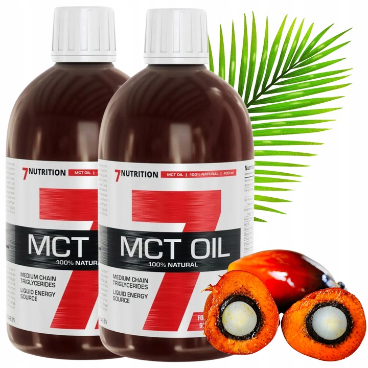 Keto Produkty Olej MCT Dieta Tłuszczowa 2x 400ml C6 C8 C10 C12 C14