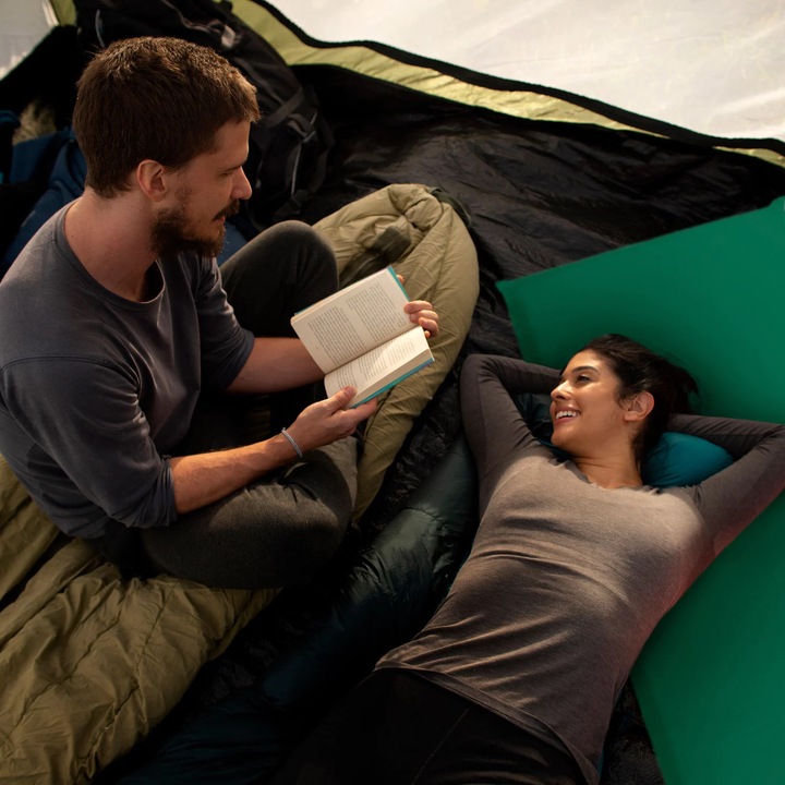 MATA SAMOPOMPUJĄCA KARIMATA DMUCHANA TREKKINGOWA 180X53CM OUTTEC