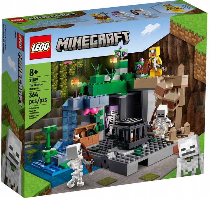 LEGO Minecraft 21189 Loch szkieletów