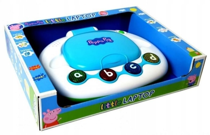 Laptop Interaktywny litlle świnka Peppa edukacyjny
