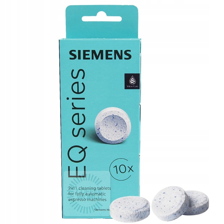 SIEMENS EQ Series TZ80001 Tabletki czyszczące do ekspresów 10x 2,2g
