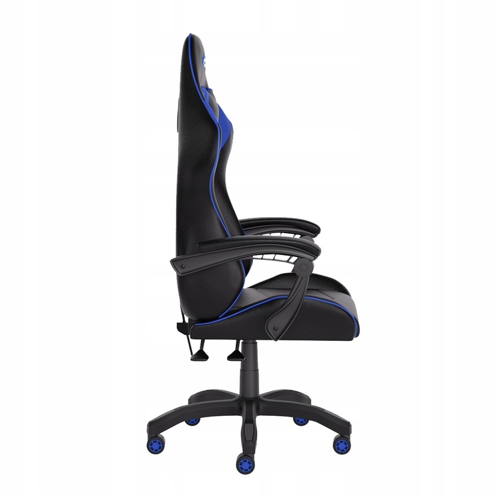 FOTEL GAMINGOWY CYBER CHAIRS X-LOGIC BLUE - BIUROWY