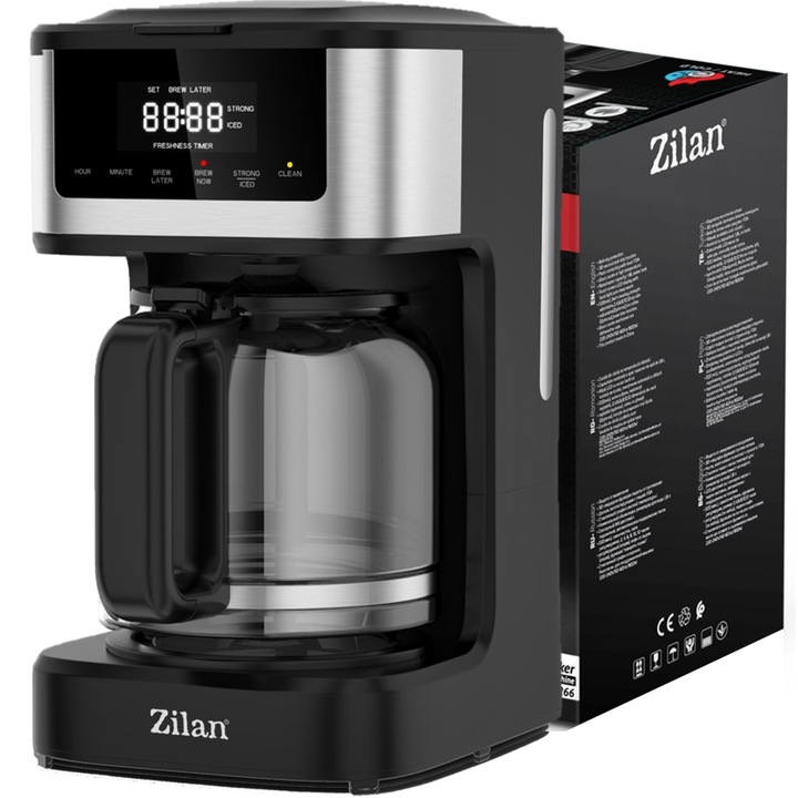 EKSPRES DO KAWY PRZLEWOWY 900W 1,8L PANEL DOTYKOWY