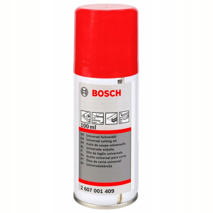 BOSCH - olej smar chłodzący 100ml do wiercenia i cięcia stali i metalu