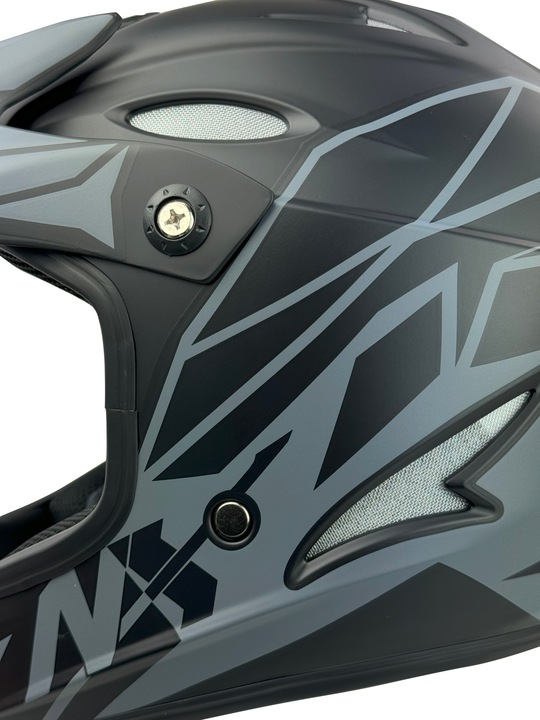 KASK ROWEROWY DOWNHILL NX EXTREME r.L | FREE RIDE|KASK ZJAZDOWY|900g LEKKI