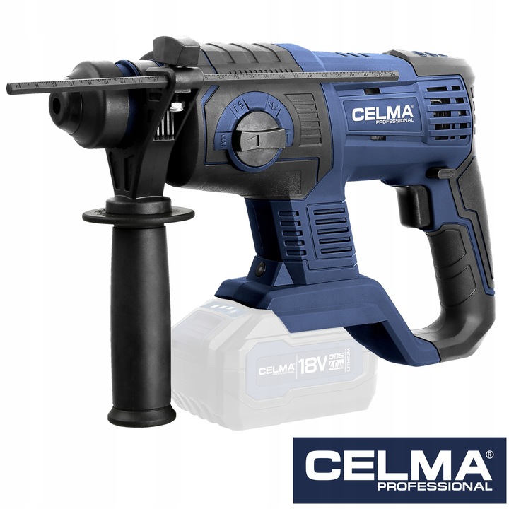 Młot udarowo-obrotowy CELMA Pro PRWg 2-20OBS (bez akumulatora, ładowarki)