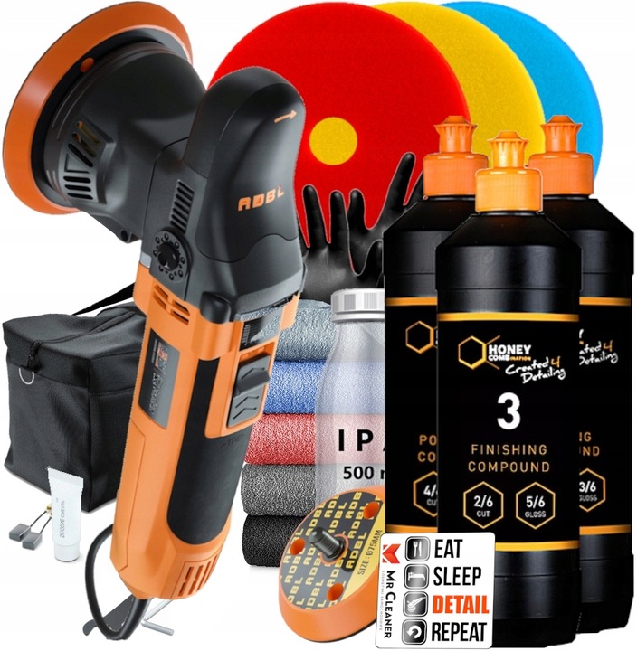 ADBL ROLLER D09125-01 POLERKA MASZYNA POLERSKA POLEROWANIE AUTA 125 MM