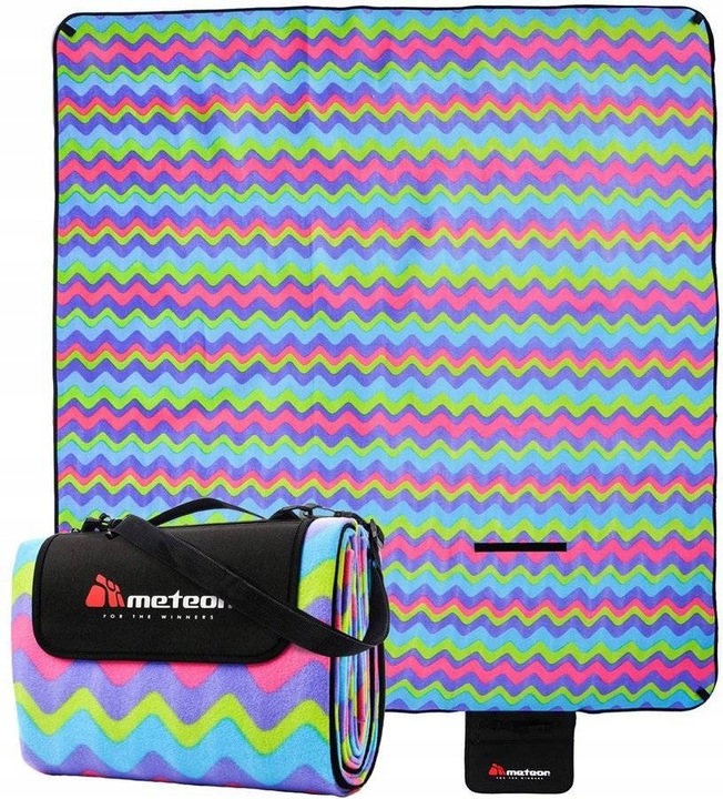 Koc Na Plażę Piknik Do Ogrodu Duży 200x180 cm