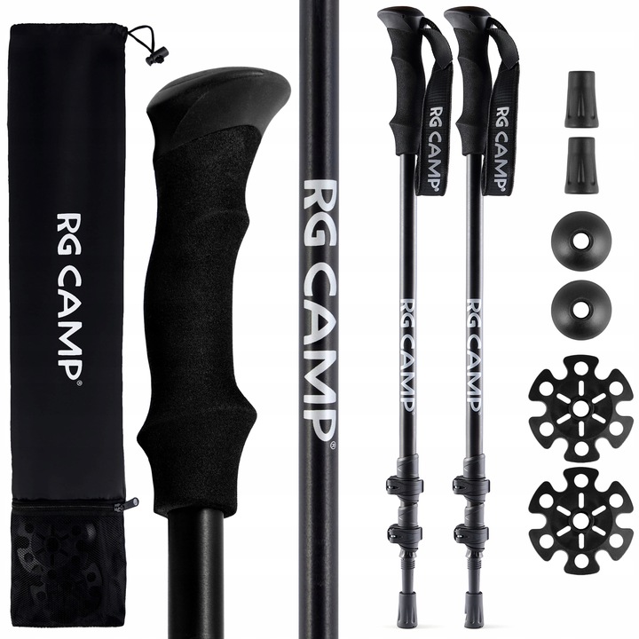 Kijki trekkingowe składane kije do nordic walking chodzenia po górach