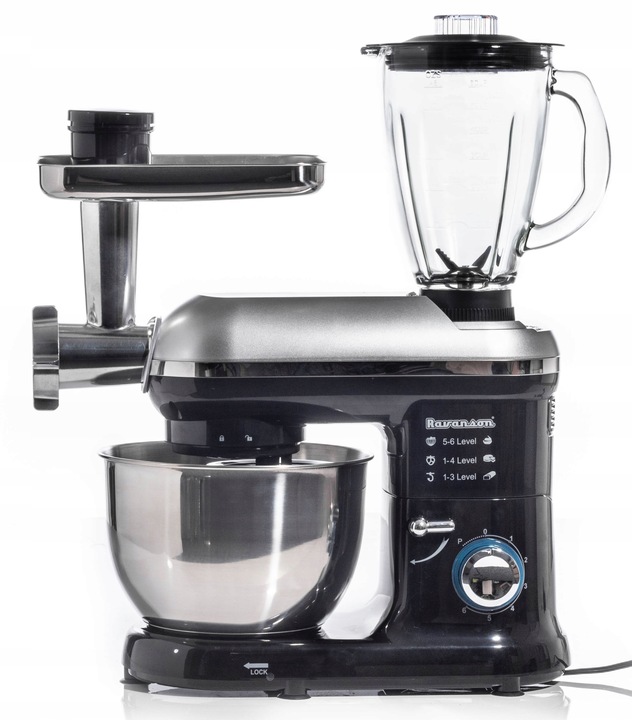 ROBOT KUCHENNY PLANETARNY MIKSER BLENDER 2500W 8L MASZYNKA DO MIĘSA