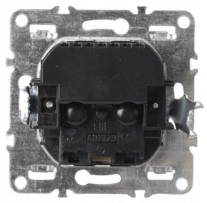 GNIAZDO GNIAZDKO SZKLANE POJEDYNCZE CZARNE BOLCEM PODTYNKOWE USB C PREMIUM