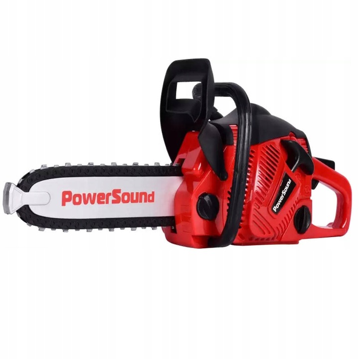 DUŻA PIŁA MOTOROWA SPALINOWA ŁAŃCUCHOWA DLA DZIECI NA BATERIE z DŹWIĘKIEM