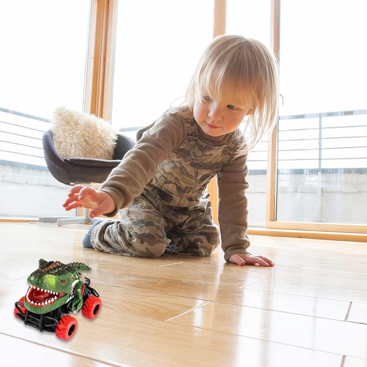 AUTO ZDALNIE STEROWANE SAMOCHÓD DINOZAUR RC LED