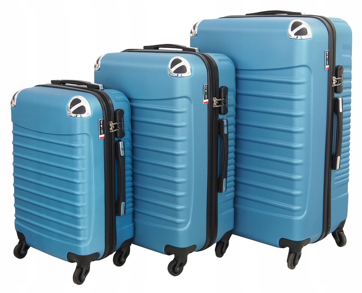 ZESTAW WALIZEK 3w1 WALIZKA PODRÓŻNA NA KÓŁKACH GRAVITT 2023