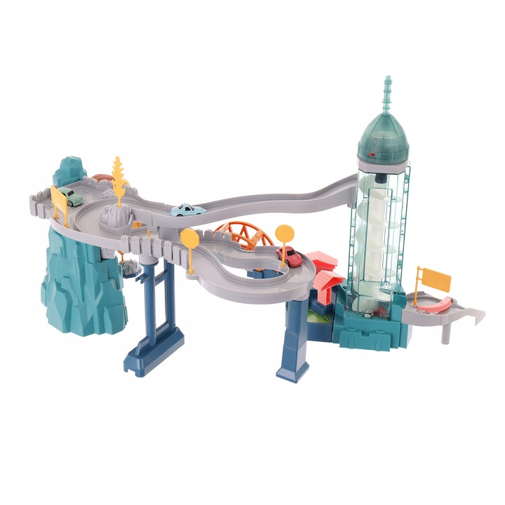 TOR WYŚCIGOWY JASKINIA LWA TOR SAMOCHODOWY ZESTAW 4 AUTKA