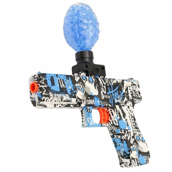 PISTOLET NA KULKI ŻELOWE WODNE AUTOMAT ELEKTRYCZNY BEZPIECZNY OKULARY