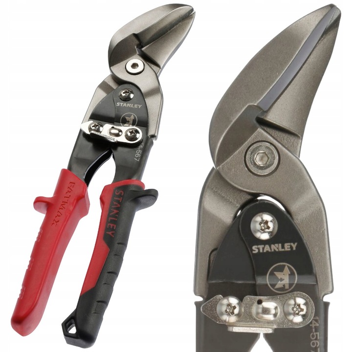 STANLEY Nożyce wygięte do cięcia blachy 2-14-567