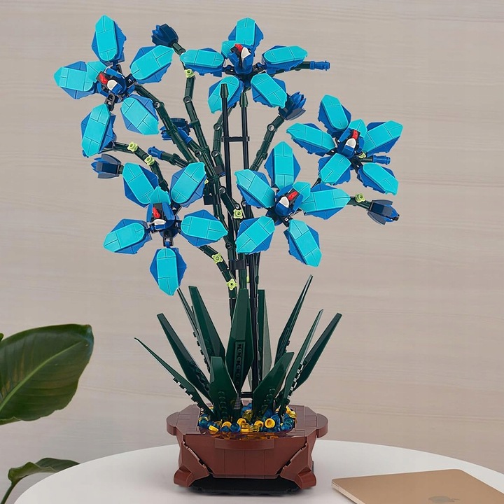 KLOCKI KONSTRUKCYJNE ORCHIDEA BUKIET KWIATÓW DO UŁOŻENIA 1097 ELEMENTÓW