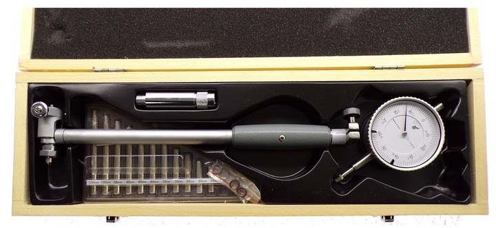 ŚREDNICÓWKA ZEGAROWA 50-160 50 - 160 0,01 CZUJNIK ZEGAROWY DO CYLINDRÓW