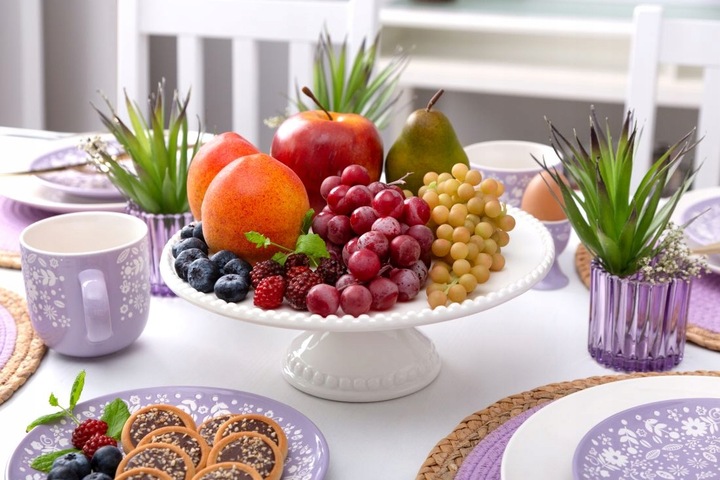 Patera talerz porcelanowy na ciasto tort Altom Design Regular 27,5 cm