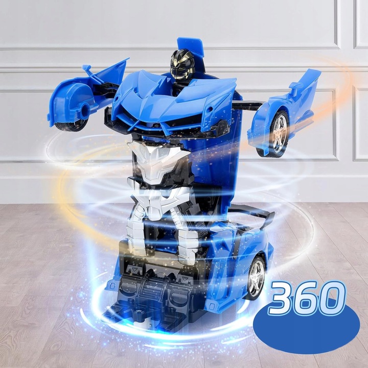 AUTO ROBOT ZDALNIE STEROWANY SAMOCHÓD RC AUOTBOT TRANSOFRMACJA 2W1 PREZENT