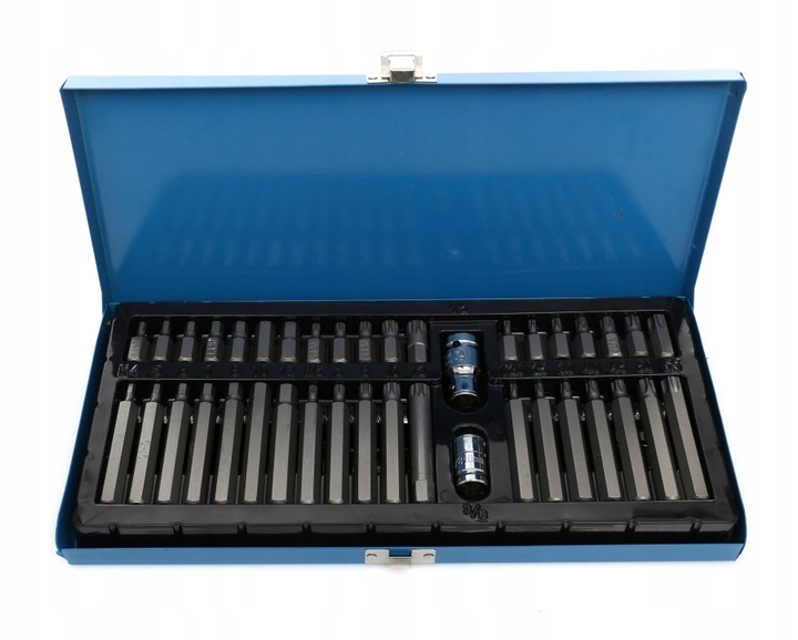 KLUCZE TORX SPLINE IMBUSOWE 40 el. CrV WYS. JAKOŚĆ