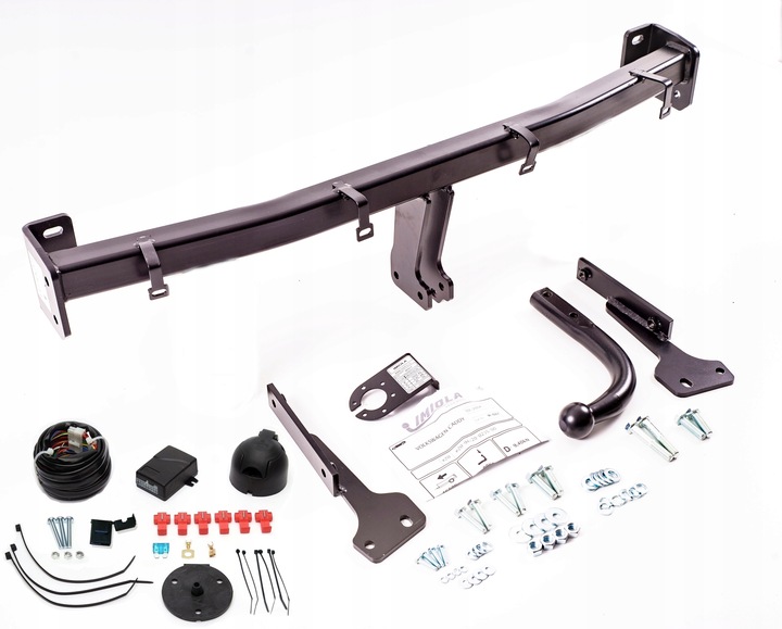 KOMPLETNY HAK HOLOWNICZY+MODUŁ 7 pin+WIĄZKA VW CADDY E20