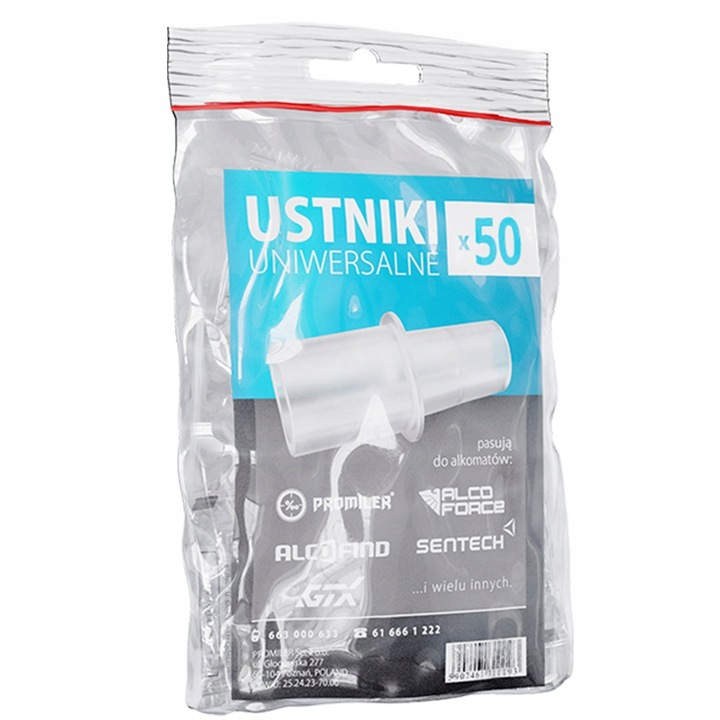 USTNIKI DO ALKOMATU AL8000 PLUS iSOBER 30 PRO X-5 PLUS PRO X-3 ELITE 100szt