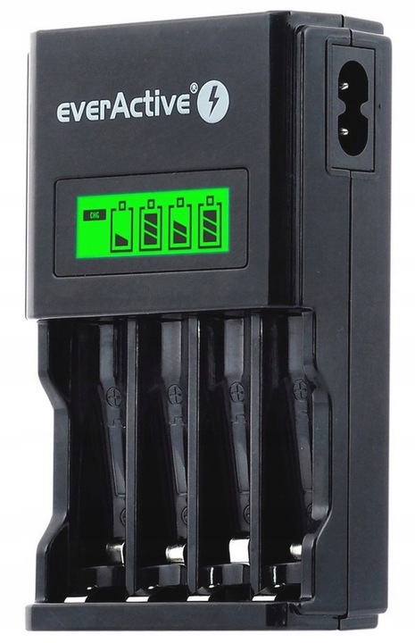 ŁADOWARKA AKUMULATORKÓW Ni-MH AA AAA LCD + 6x AKUMULATORKI 2600mAh AA R6